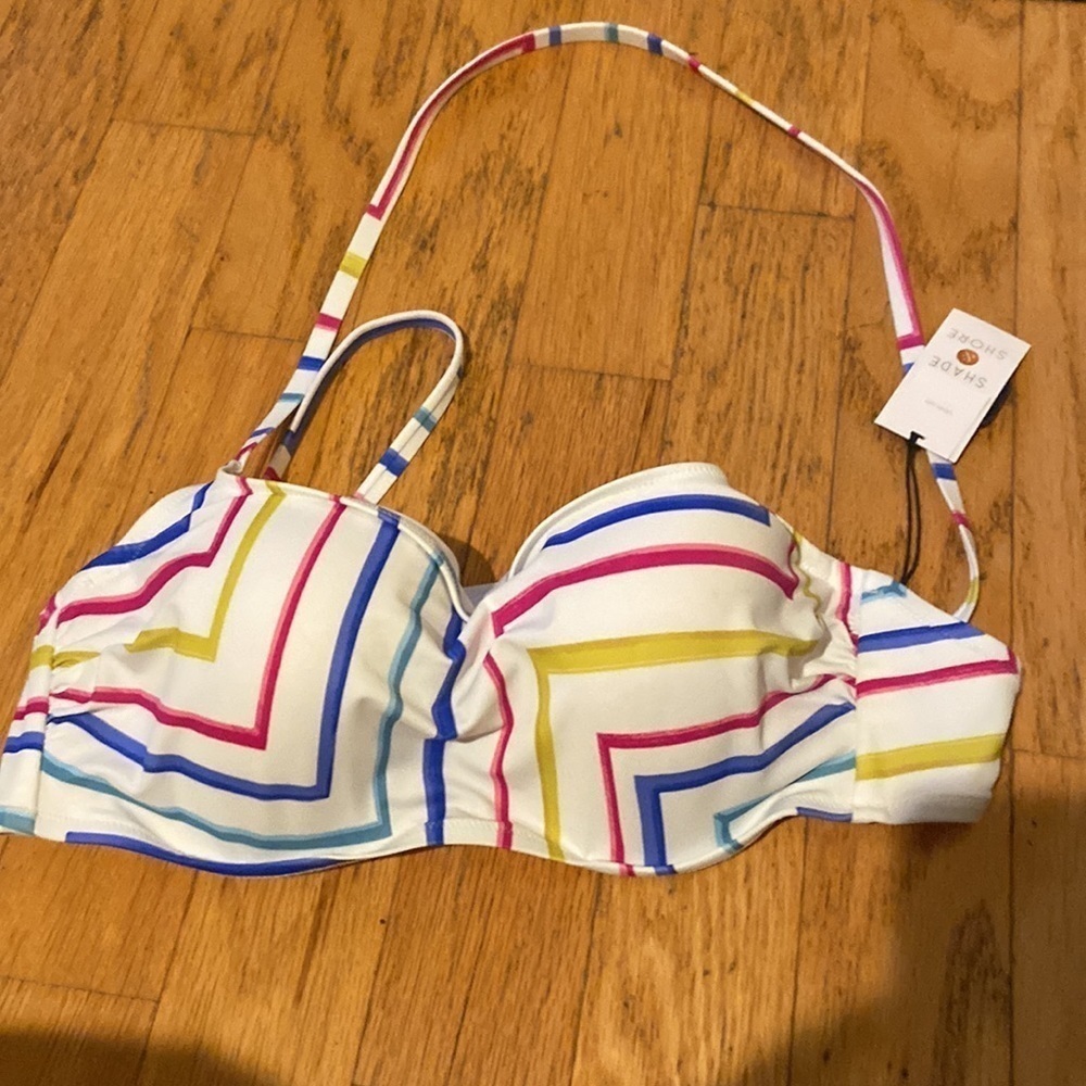 Shade & shore bikini top 34d nwt - Picture 3 of 5